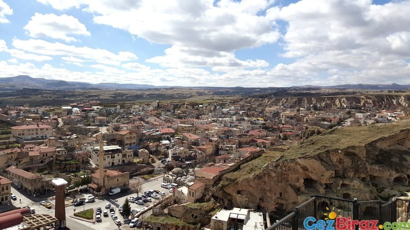 Temenni Tepe'den Ürgüp Meydan